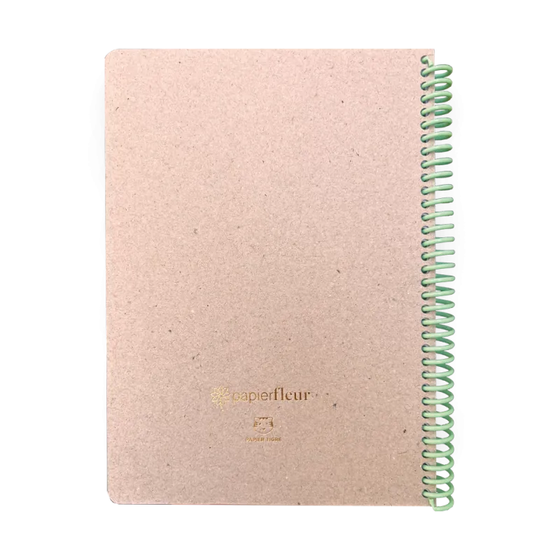Carnet à planter - Carreaux | Papierfleur, le papier qui fleurit.