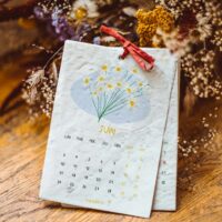 Calendrier jardin du temps -juin